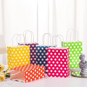 Bolsa de papel colorida/bolsa Kraft-Bolsa de papel de alta calidad-Venta al por mayor para regalo y exportación de paquetes en todo el mundo - Product Image 6