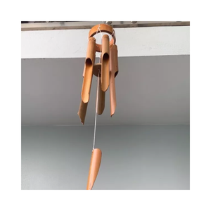 Campanas de Viento de Bambú Hechas a Mano, Adorno Natural Colgante para Jardín, Suministro al por Mayor - Product Image 3