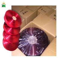 Kingpoly Plastik Isıya Duyarlı Şrink Etiket İçecek/Kahve Kullanımı İçin PET/PVC/OPP/POF Malzeme 3/4 inç Çekirdek Çapı