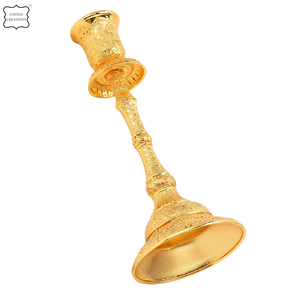 2024 doré luxe Style européen Table en métal bougeoir décor à la maison décoration de Table de noël pour les mariages et autres Occasions - Product Image 4