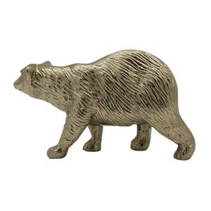 Nouvelle conception Sculptures d'animaux en aluminium Figurines abstraites en laiton fini pour la maison salon décor Sculpture de bureau - Product Image 2