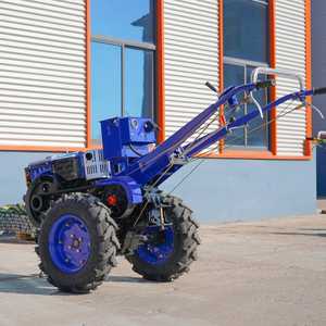 2WD <b>Walking</b> Farm Tractor 20 HP Gear Drive Compact Field Cultivator Utility Agricultural <b>Machine</b> - Product Image 3