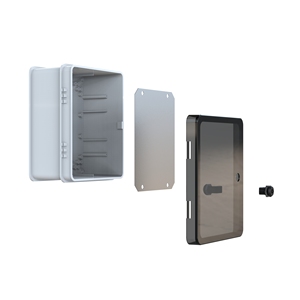 Boîtier de distribution ABS 250x300x145 mm IP65, boîtes étanches à montage en surface - Product Image 5