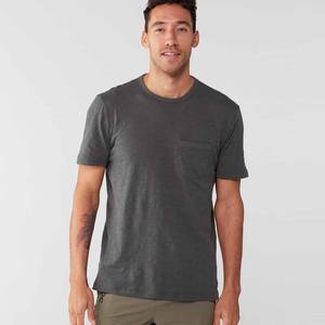 100% épais séchage rapide hommes T-Shirts conception de Sublimation personnalisée impression nouveau Design t-shirts motif solide à manches courtes cou - Product Image 3