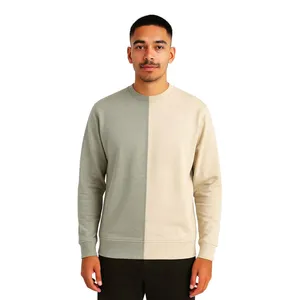 Sweat-shirts pour hommes en tissu polaire de haute qualité, nouvelle conception 2025, impression de logo personnalisée, vente chaude - Product Image 2