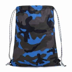 Custom Logo Full Digital Printing 2025 New High Quality Polyester Waterproof Unisex Sports <b>Drawstring</b> <b>Backpack</b> Ronpex - Product Image 5