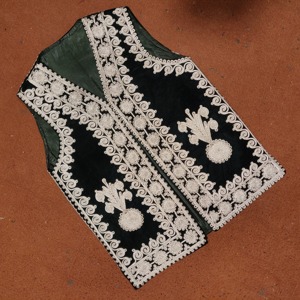 Gilet sans manches traditionnel afghan pour homme, vêtement ethnique fait à la main, respirant, séchage rapide, décontracté pour l'été, vêtements de travail - Product Image 3