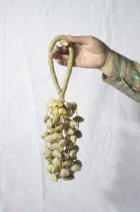 Arpa de Ritmo Étnico SOLOBEAT Hecha a Mano, Ecológica, con Cápsula de Palma Natural, Hierro+ABS, Mango de Cuerda Trenzada Artesanal, Instrumento de Cuerda - Product Image 2