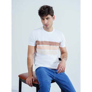 Camiseta DORCAS 100% Algodón con Estampado Gráfico, Corte Regular, Estilo Oversize, 220g, Diseño Sólido, Logotipo de Marca Famosa - Product Image 2