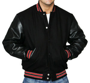 Nouvelles vestes universitaires en cuir pour hommes, style dernier cri, sur mesure avec logo, respirantes, pour l'hiver, légères, écologiques et chauffantes - Product Image 4