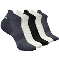 Chaussettes de massage des pieds en fibre d'argent antibactériennes, électrothérapie, conductrices, acupression, réflexologie, ressort