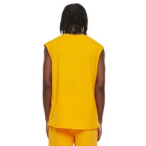 Camiseta sin mangas de diseño holgado para fitness y entrenamiento, venta al por mayor, color personalizado, secado rápido, jersey - Product Image 3