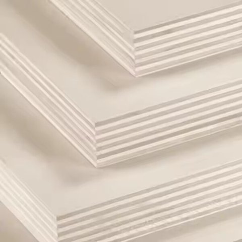 E0 Standard Poplar Plywood Sheet High Strength Indoor Decoration Modern Construction Rubber Core for Bedroom Living Room Kitchen