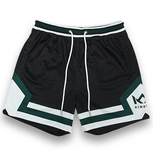 Men's Classic Polyester <b>Mesh</b> Comfort Elastic Waistband Bsci Summer Basketball <b>Shorts</b> with Pockets Custom Logo - Product Image 1