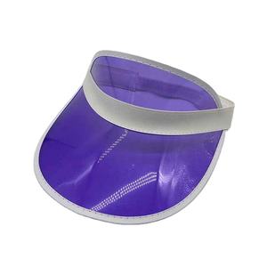 Gorras de visera personalizadas con logo impreso, gorras de verano promocionales de plástico con visera transparente para hombres y mujeres - Product Image 6