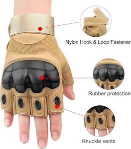 Customized High Safety Hard Knuckle Gloves with Anti-Impact and Strong <b>Grip</b> for Industrial Use - Product Image 2
