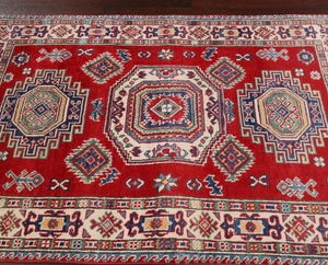 Tapis à nœuds noués à la main de haute qualité tapis d'intérieur à motif papillon en laine touffetée avec travail brodé pour le salon, la chambre à coucher - Product Image 3