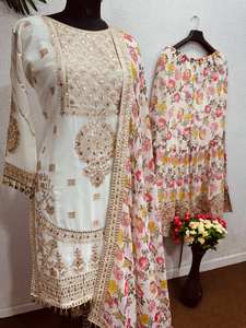 ชุดสูทผ้าจอร์เจียเจ็ตชาราราปลอมหนักพร้อมเลื่อมประดับหนาสำหรับงานปาร์ตี้ทุกฤดูกาล - Product Image 6