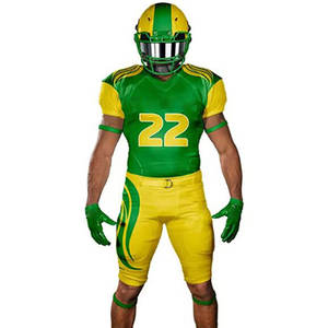 Conjunto de ropa deportiva con logotipo personalizado Camiseta de fútbol americano Premium al por mayor Ropa de equipo duradera - Product Image 1