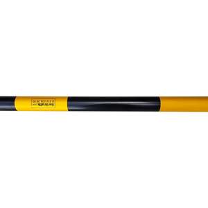 Black 200x16cm 60mm Plastic Parking Lot Vehicle <b>Stopper</b> Barrier - Product Image 6