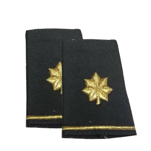 Épaulettes de pilote personnalisées de haute qualité épaulettes et insigne uniforme de sécurité formel accessoires d'épaulettes Logos - Product Image 4