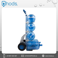 Carretilla de Aluminio Resistente para Transporte de Botellas de 5 Galones, Capacidad de Carga Máxima de 200 kg