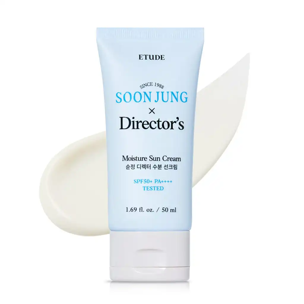 Etude House Soong Jung Director's Moisture Sun Cream-ผลิตในเกาหลี SPF50 + PA ++++ 50ml ให้ความชุ่มชื้นกระชับมังสวิรัติ