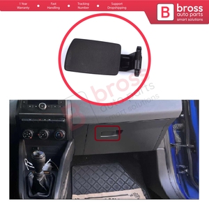 Poignée de bouton d'ouverture du compartiment à gants BDP1214, couleur noire, 681081375R pour Clio MK5 BF 2019 et après - Product Image 5