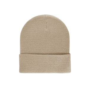 Gorro de punto con puños, gorros de punto holgados, etiquetas personalizadas, gorros acrílicos 100%, gorro cálido de invierno grueso de punto tejido - Product Image 2