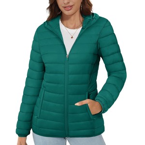 Manteaux à bulles veste vêtements d'hiver pour femmes vestes d'hiver en peluche vestes respirantes à glissière femmes avec un tissu de haute qualité - Product Image 1