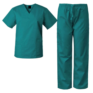 Top Quality Spandex Fabric Medical Scrub Suits Men Medical Hospital Wear Scrub Jogger Medical Uniform Set - Product Image 5