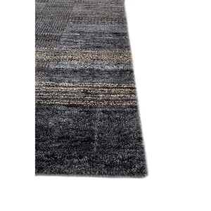 Tapis en laine noué à la main Blythe Blue, grand format, motif abstrait, pour la décoration de la maison, du salon et du couloir - Lsea-1359 - Product Image 4