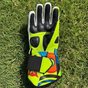 Gants de moto d'aventure, gants de course en cuir protecteur renforcés en Kevlar, imperméables et respirants - Product Image 6