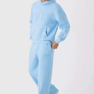 ชุดวอร์มแบบสวมหัวมีฮู้ดสำหรับผู้ชายโอเวอร์ไซส์ - Product Image 1