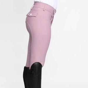 Nouveau Look Culotte Équestre Anti Pile Grip avec Bande Latérale Vêtements Personnalisés En Vrac En Gros Équitation Jodhpurs Pantalon pour Enfants - Product Image 3