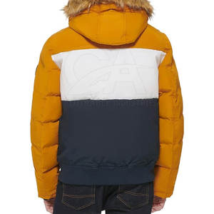 Veste d'hiver épaisse à capuche en fausse fourrure pour homme, veste à capuche en fausse fourrure pour homme, veste de travail isolée pour l'extérieur - Product Image 3