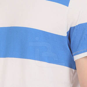 Camiseta de algodón 100% de alta calidad informal de manga corta con cuello redondo para hombre del fabricante OEM - Product Image 6