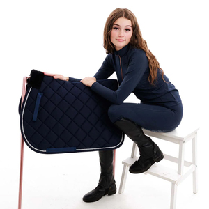 Selle de cheval occidentale personnalisée de haute qualité, confortable, couleur unie, rembourrage en coton et polyester, polycoton - Product Image 6