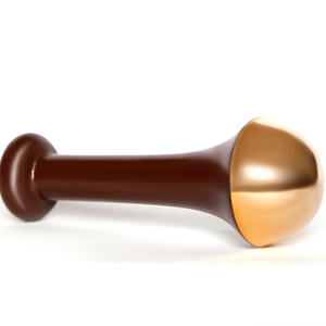 Masseur ayurvédique Kansa Wand pour le corps et le dos, en gros, avec des bienfaits de désintoxication et de soulagement du stress, solide, par saniya handicraft - Product Image 1