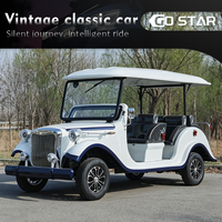 Voiture électrique de luxe haut de gamme, modèle classique inspiré de l'ancien, rétro, authentique, vintage, exclusive, artisanale, écologique, >8 places