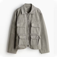 Veste en jean décontractée élégante pour femmes, durable, écologique, respirante, personnalisable, avec plusieurs poches, pour l'hiver