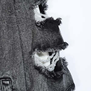 Chaqueta vaquera de calidad de exportación para hombre, prendas de vestir informales, abrigo con botones elegante, hecho a medida, venta al por mayor, esencial de invierno duradero - Product Image 5