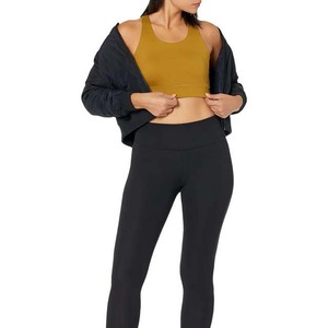 Soutien-gorge de sport à une épaule sans couture haute qualité vêtements de yoga fitness pour femmes logo personnalisé soutiens-gorge de sport sexy haut court à vendre - Product Image 4