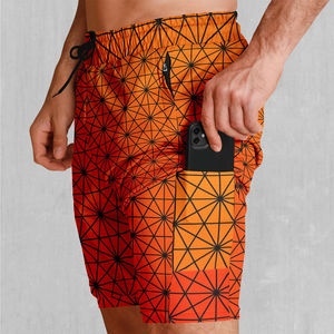 Short de sublimation de haute qualité pour hommes séchage rapide respirant tenue décontracté avec logo personnalisé motif de sublimation shorts en gros - Product Image 3