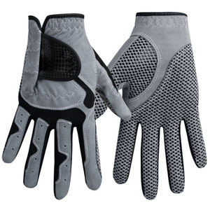 Gants de golf doux en peau de mouton respirants hommes avec dragonne réglable en gros respirant Cabretta gant de golf antidérapant unisexe - Product Image 1