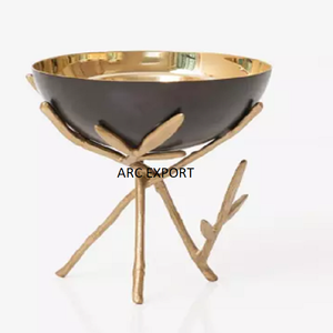 เครื่องเผาธูปลายใบไม้ต้นไม้ทันสมัยพร้อมแท่นออกแบบดอกไม้ - Product Image 3