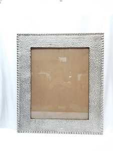 กรอบรูปชุบเงินทำด้วยมือโลหะอลูมิเนียมทรงสี่เหลี่ยมสไตล์แฟนซีขายดี - Product Image 1