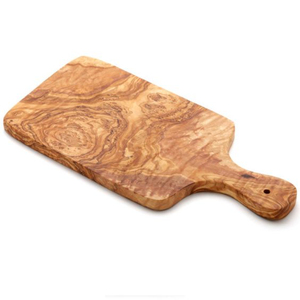 Tabla de cortar de madera marrón de diseñador antiguo Tabla de cortar de madera clásica para verduras Frutas Tabla de cortar carne - Product Image 1