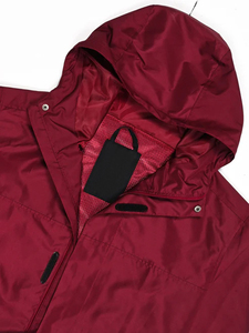 OEM barato tarifa de moda de los hombres chaqueta cortavientos de calidad superior de colores contrastantes a medida chaqueta cortavientos de tendencia superior para los hombres - Product Image 3