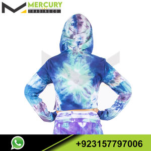 Ventes les plus élevées Respirant Sublimation Imprimé Femmes Crop Hoodie & Short Haute Qualité femmes haut Casual Pull À Capuche & Short - Product Image 2